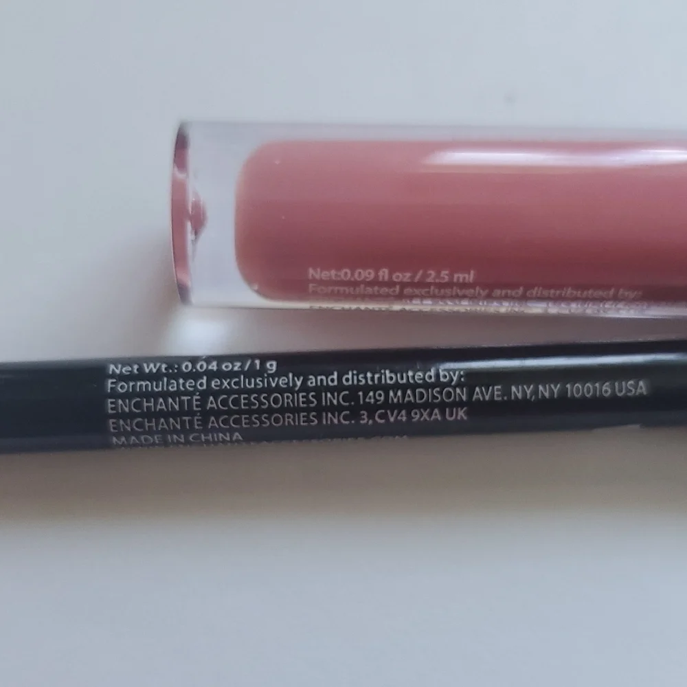 Beauty Concepts Mauve Liquid Lipstick and Lip Liner Set